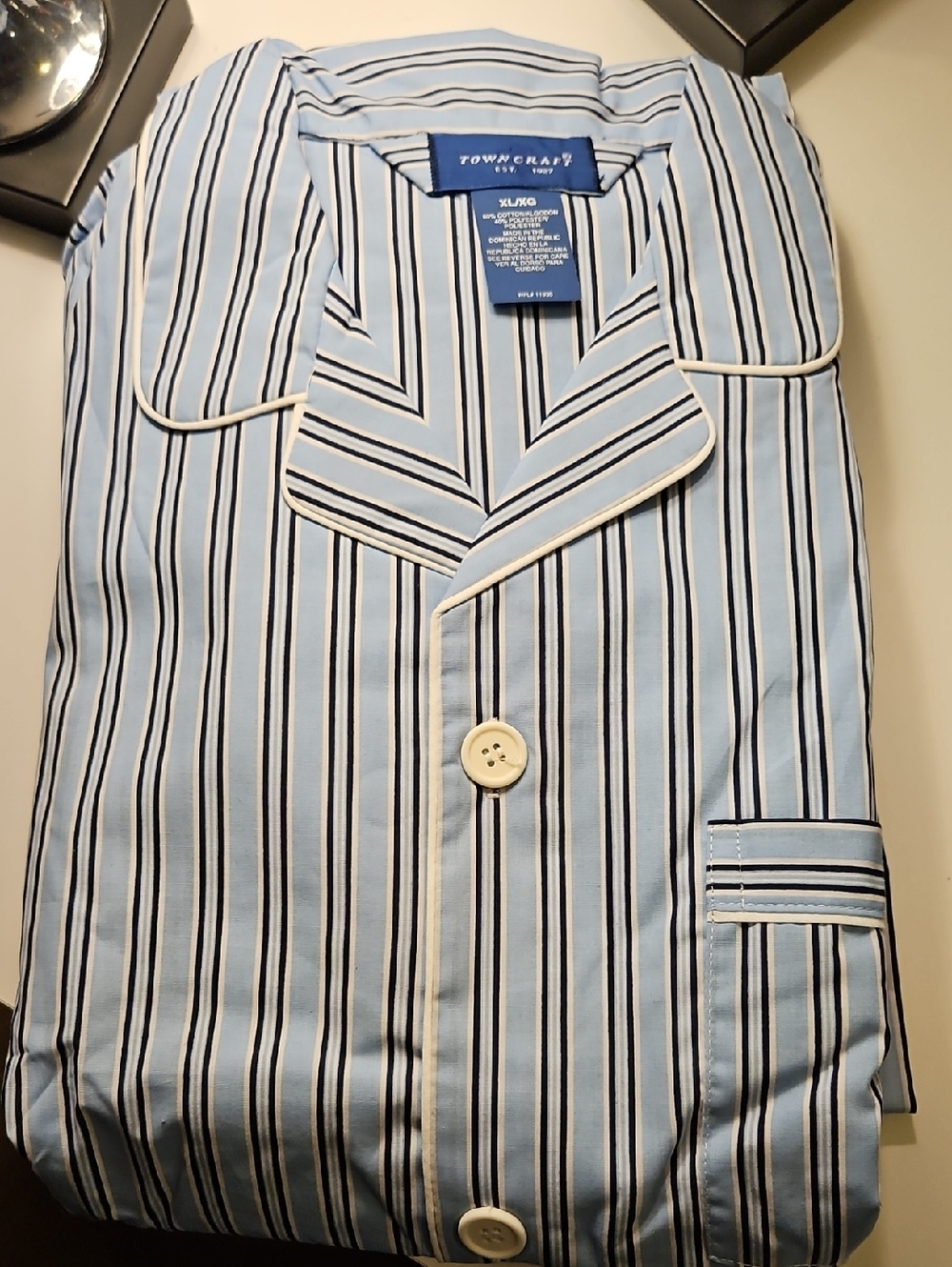 Towncraft Vintage Striped Pajama Set